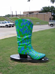 Texas Bluebonnet Boot