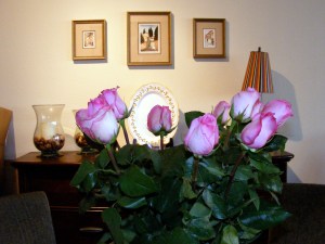Jim's Roses and Italian Paintings